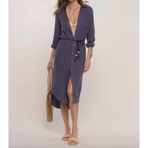 Heartloom Navy Midi Dress